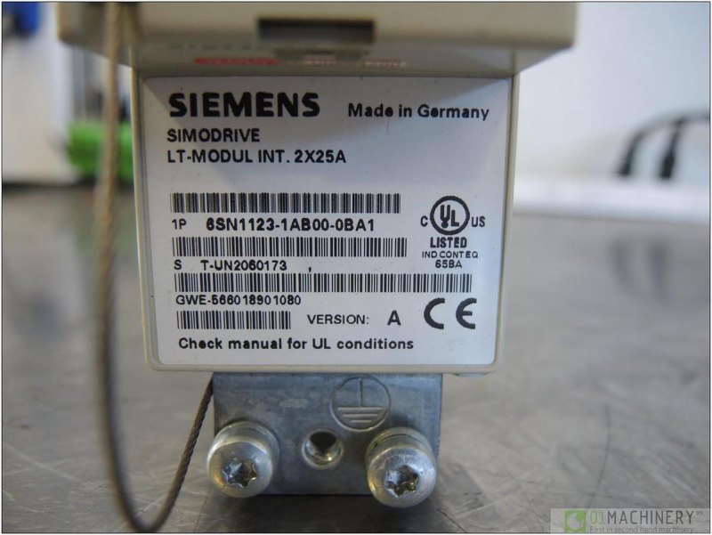 2006 SIEMENS 6SN1123-1AB00-0BA1 AI2950