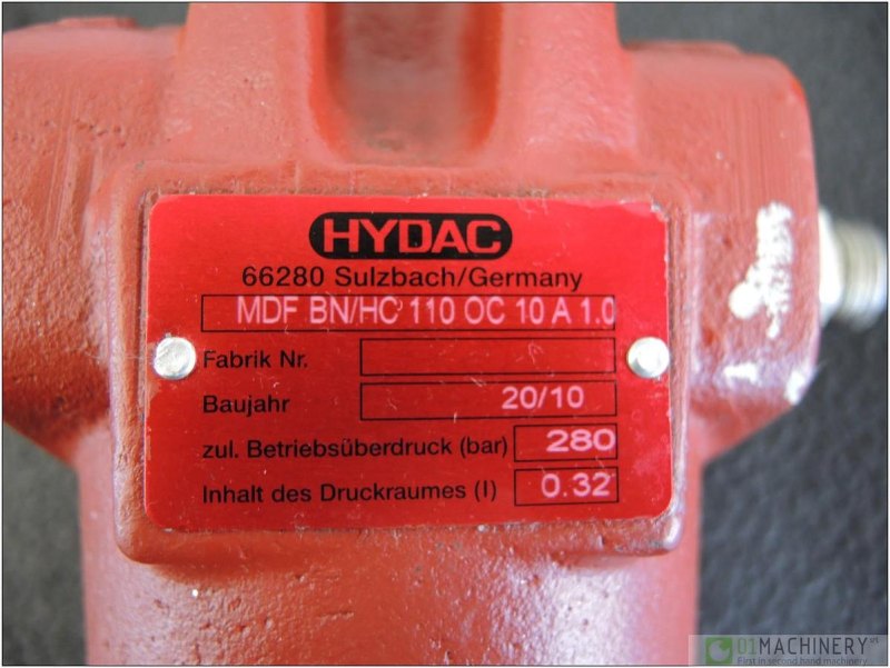 2010 HYDAC MDFBN/HC110OC10A1.0 AI3017