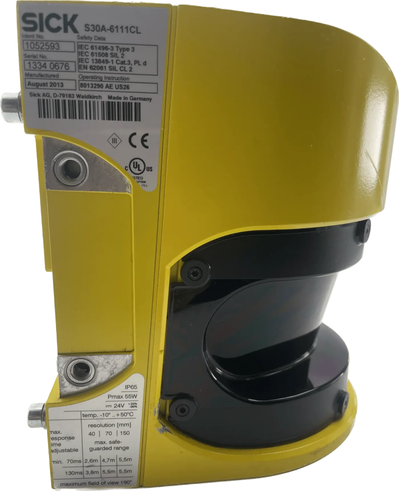 SICK Sicherheitslaserscanner S30A-6111CL - 2