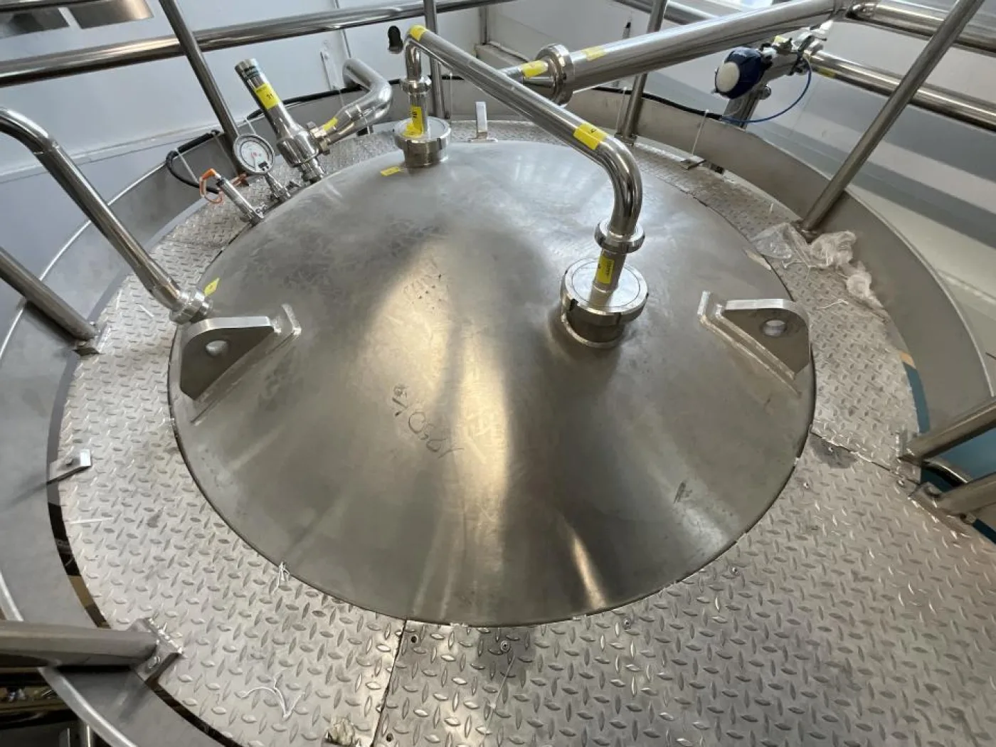 2022 C. M. Frambati s.r.l. C. M. Frambati s.r.l. 6000 Litre Stainless Steel Vacuum Rated Jacketed Mixing Vessel - 8