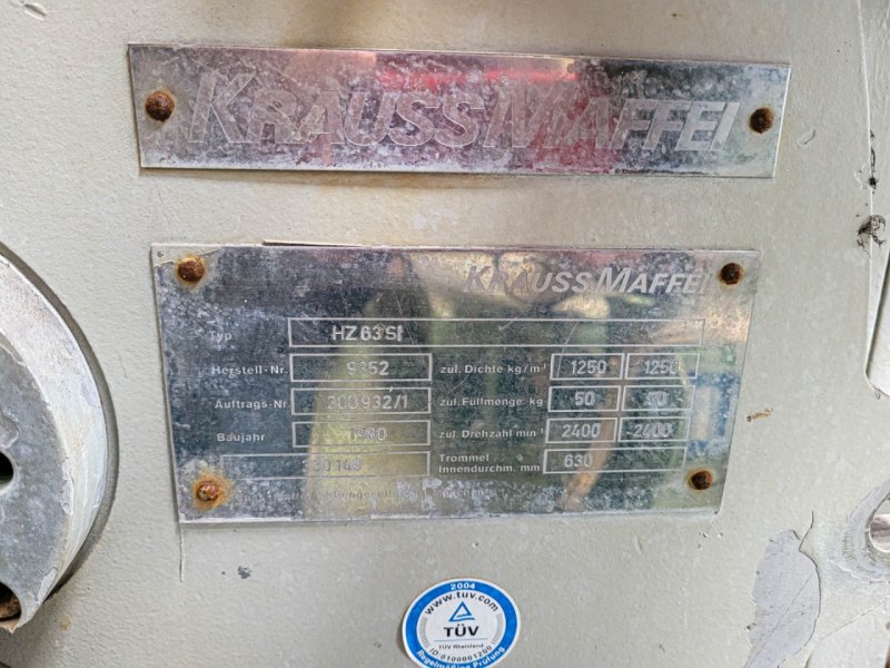 Krauss Maffei HZ-63 SI - Peeling centrifuge