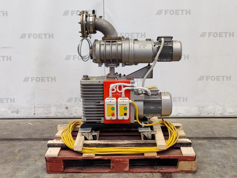 Edwards E2M 80 with mechanical booster EH 500A (oil sealed) - Vacuum pump