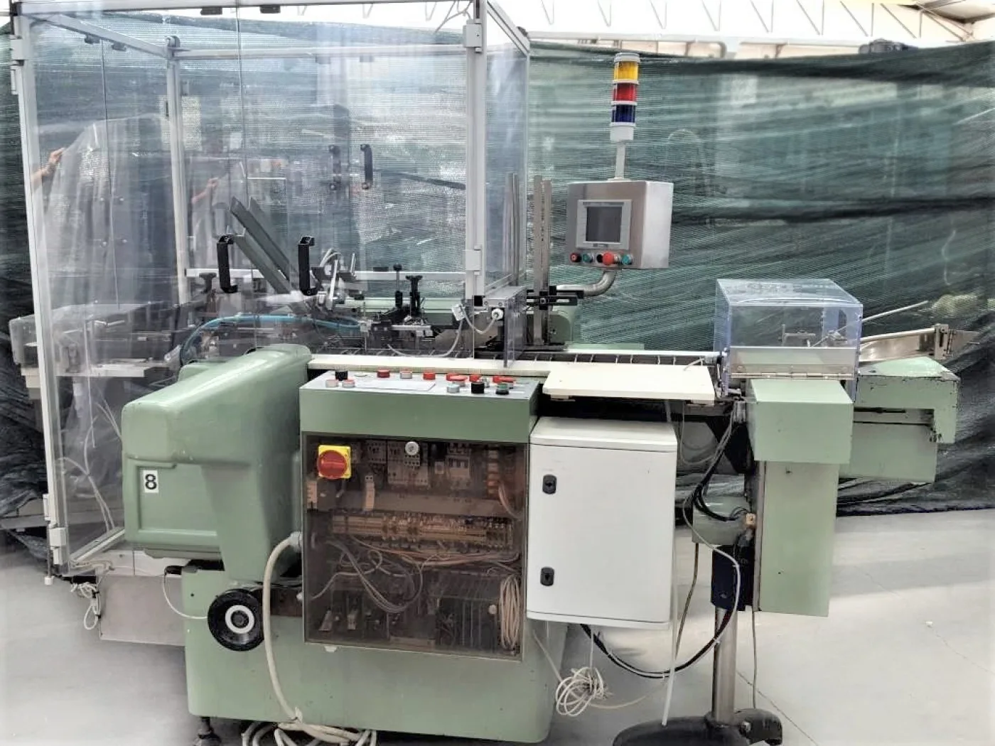 ASTUCCIATRICE AUTOMATICA ORIZZONTALE – CAM – MOD. PR78 - 7