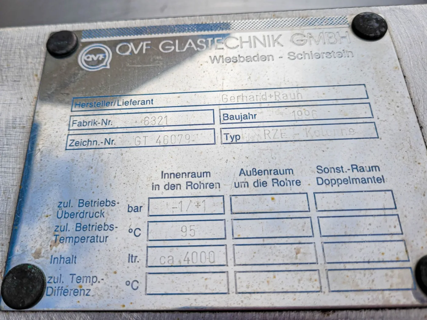 Gerard + Rau RZE 4000 l Stirred Cell - Extraction - 7