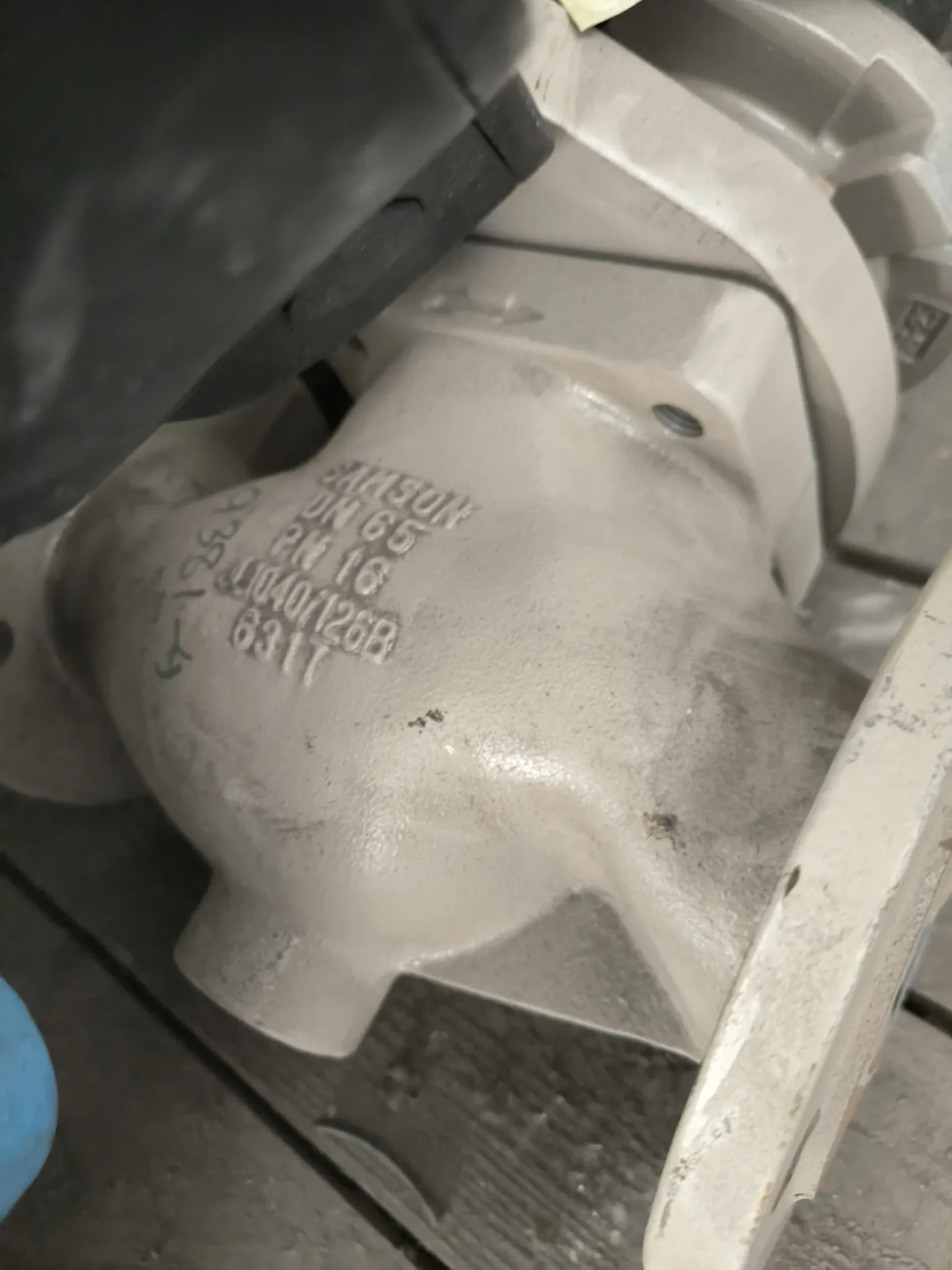 PRESSURE REDUCING CONTROL VALVE SAMSON DN65 PN16 - 2
