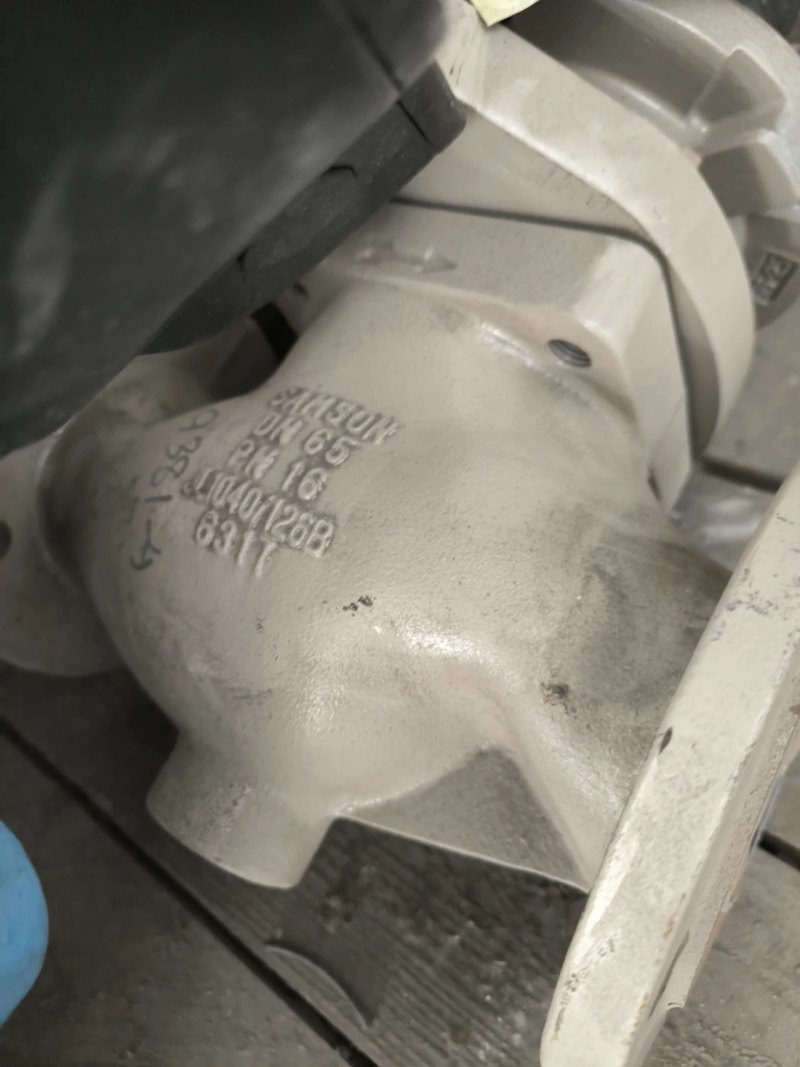 PRESSURE REDUCING CONTROL VALVE SAMSON DN65 PN16