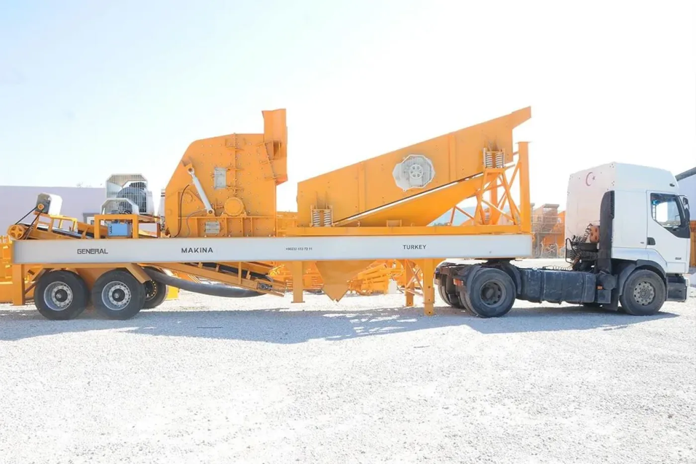 Mobile Pre-Screen Impact Crusher (DMK) - 5