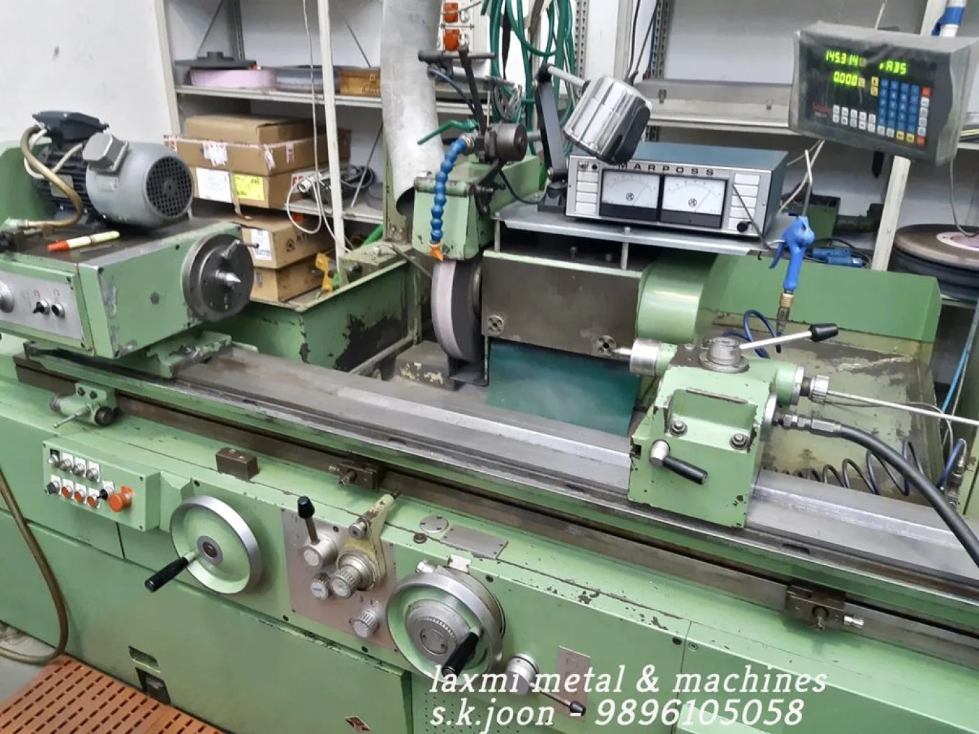 CYLINDRICAL GRINDER, TACCHELLA - 1518 (COMPLETELY RETROFITTED). - Laxmi Metal & Machines, Rohtak - 5