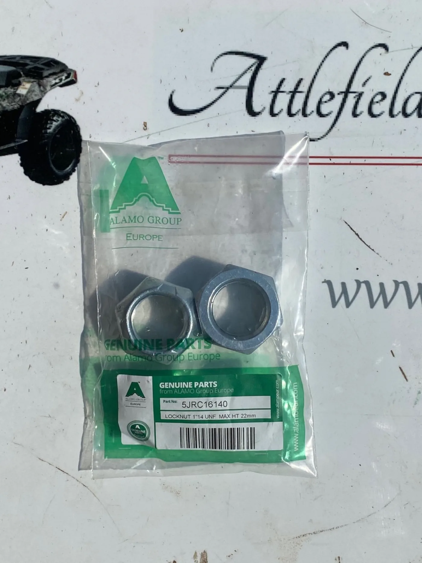 Spearhead lock nut - 5JRC16140 - 1