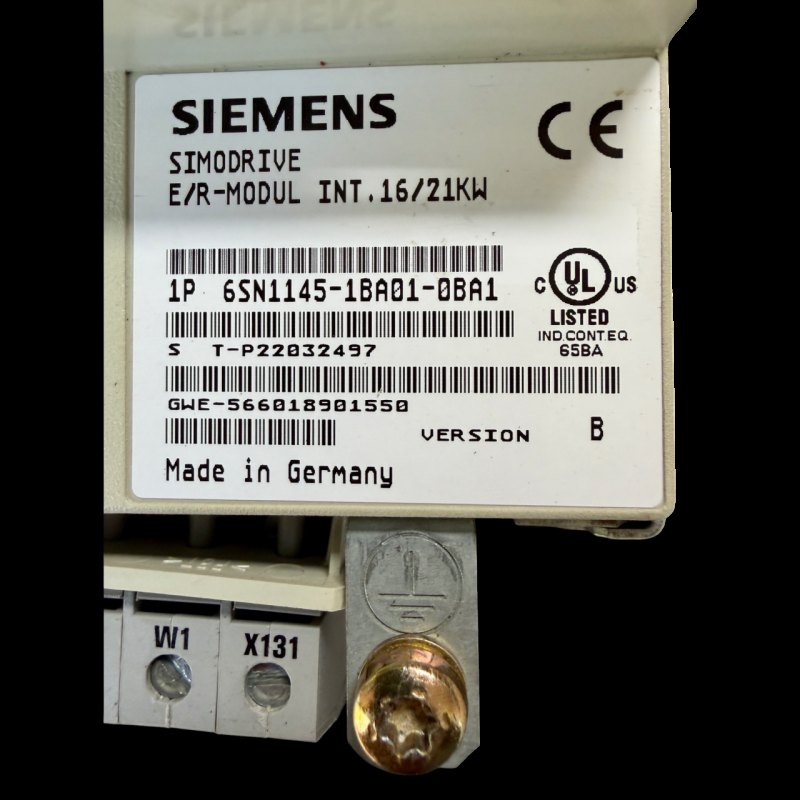 Siemens SIMODRIVE E/R-Modul INT. 16/21kW Version B Art.-Nr. 6SN1145-1BA01-0BA1