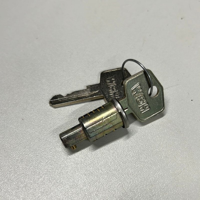 Deurslotcilinder met 2 sleutels
