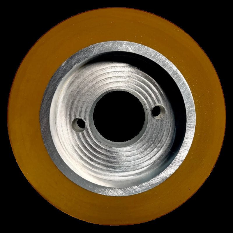 Vorschubrolle 120 x 60 mm CNC-Alukern – für Maggi, Haffner, HolzHer