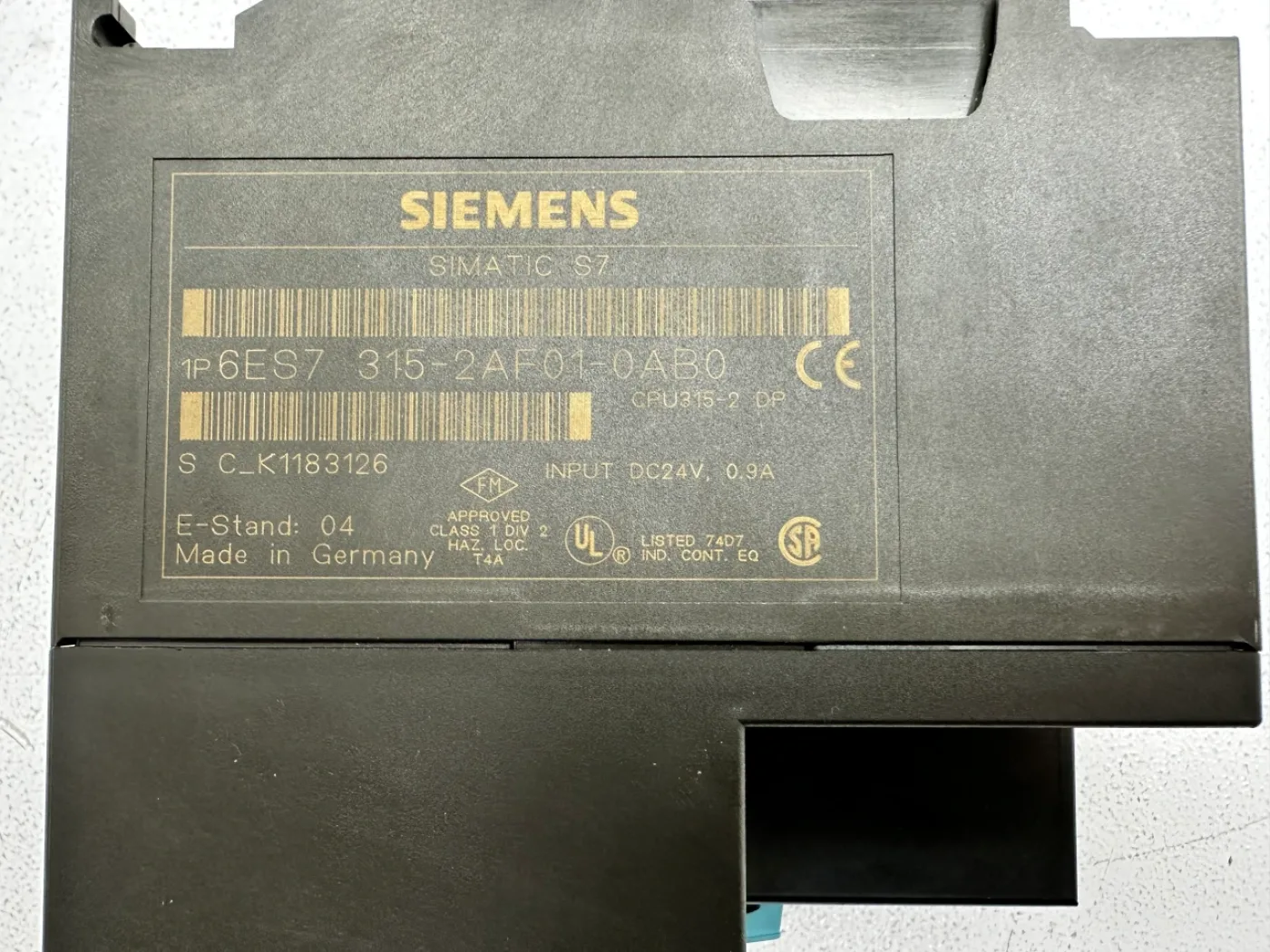 Siemens SIMATIC S7-300 6ES7315-2AF01-0AB0 - 5