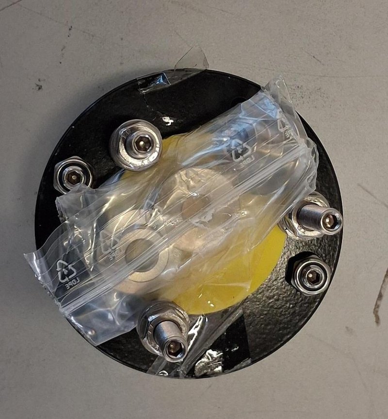 Normag PTFE-Kompensatorelement mit Flanschanschluss DN 15