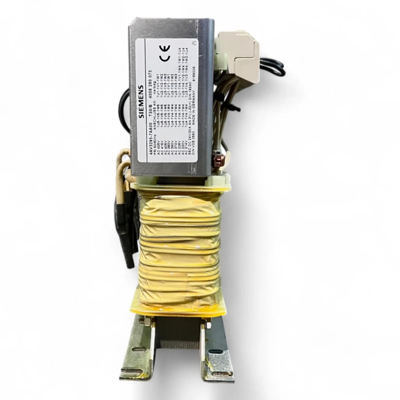 Siemens Dreiphasen-Steuertransformator 24 V DC / 20 A T50/B Art.-Nr. 4AV3295-7AA00 Power Supply - 6