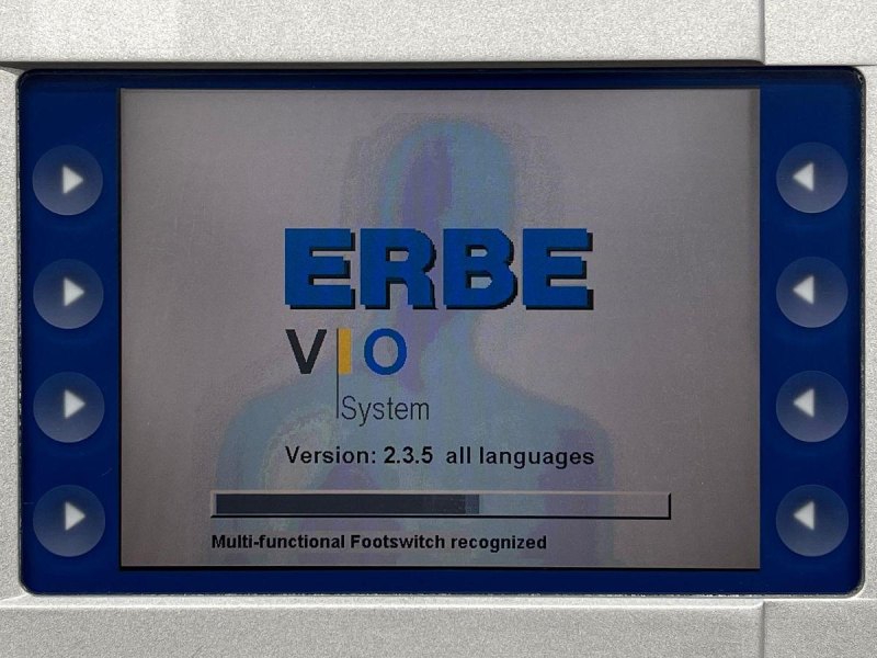 Erbe VIO 300D Includes Foot Switch, Erbe IES 2 Pump and ERBE user manual