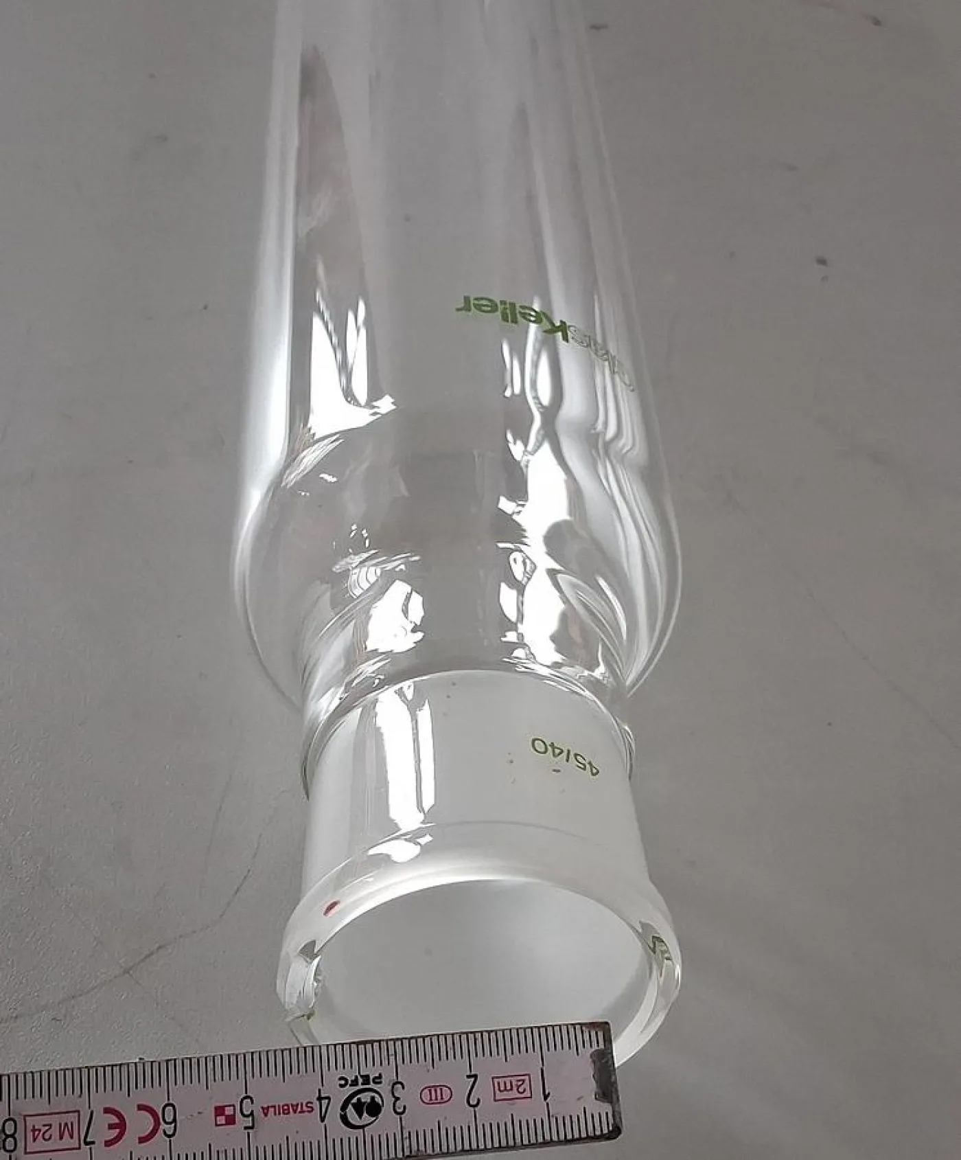 GlasKeller Labor-Glasapparatur bestehend aus Glasvorlage/Behälter mit Normschliff 45/40 - 5