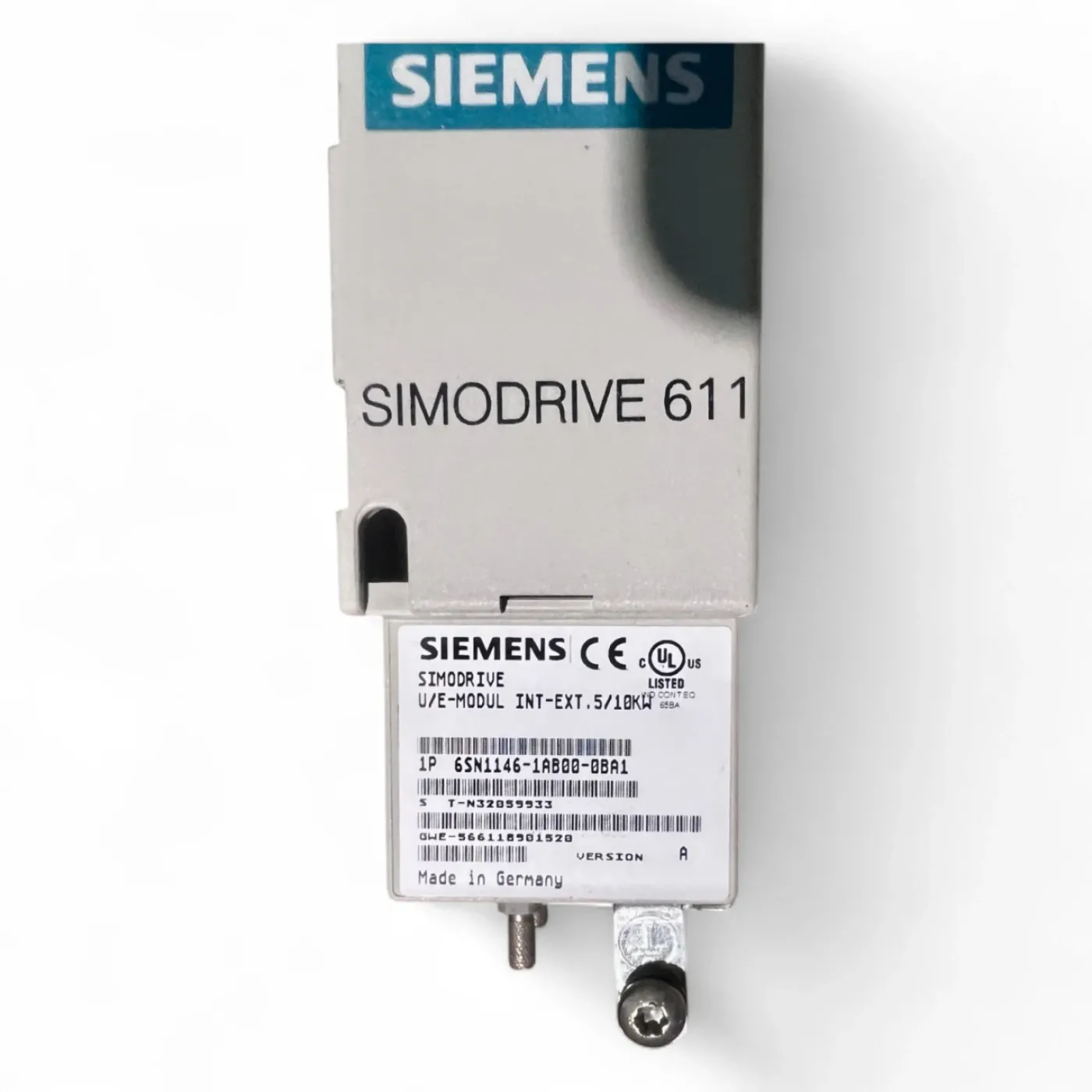Siemens SIMODRIVE U/E-Modul INT-EXT 5/10 kW Art.-Nr. 6SN1146-1AB00-0BA1 z.B. für IMA Maschinen - 4