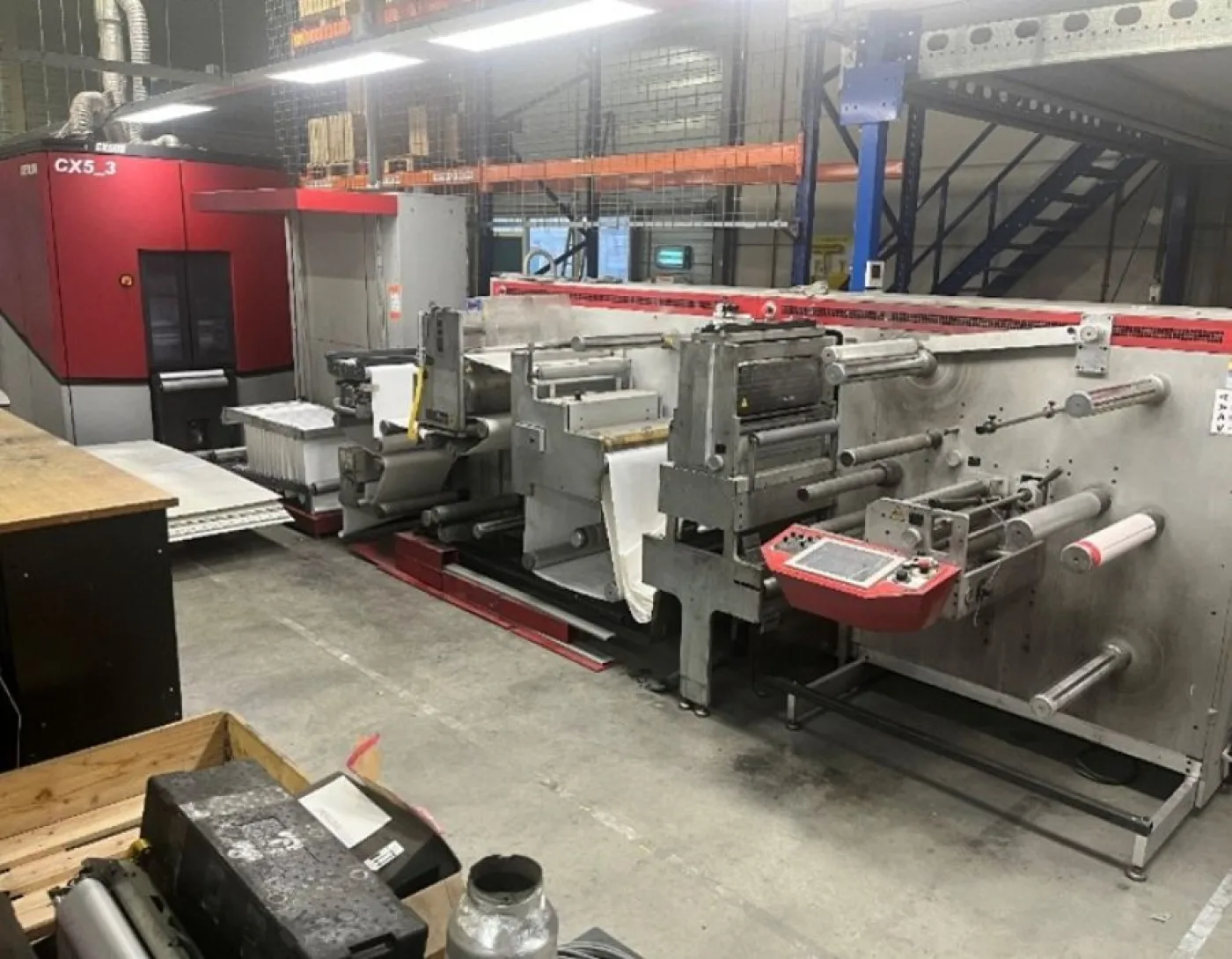 Xeikon CX500 Digital Label Press +GM DC5V8-BX Converting & Finishing System - 4