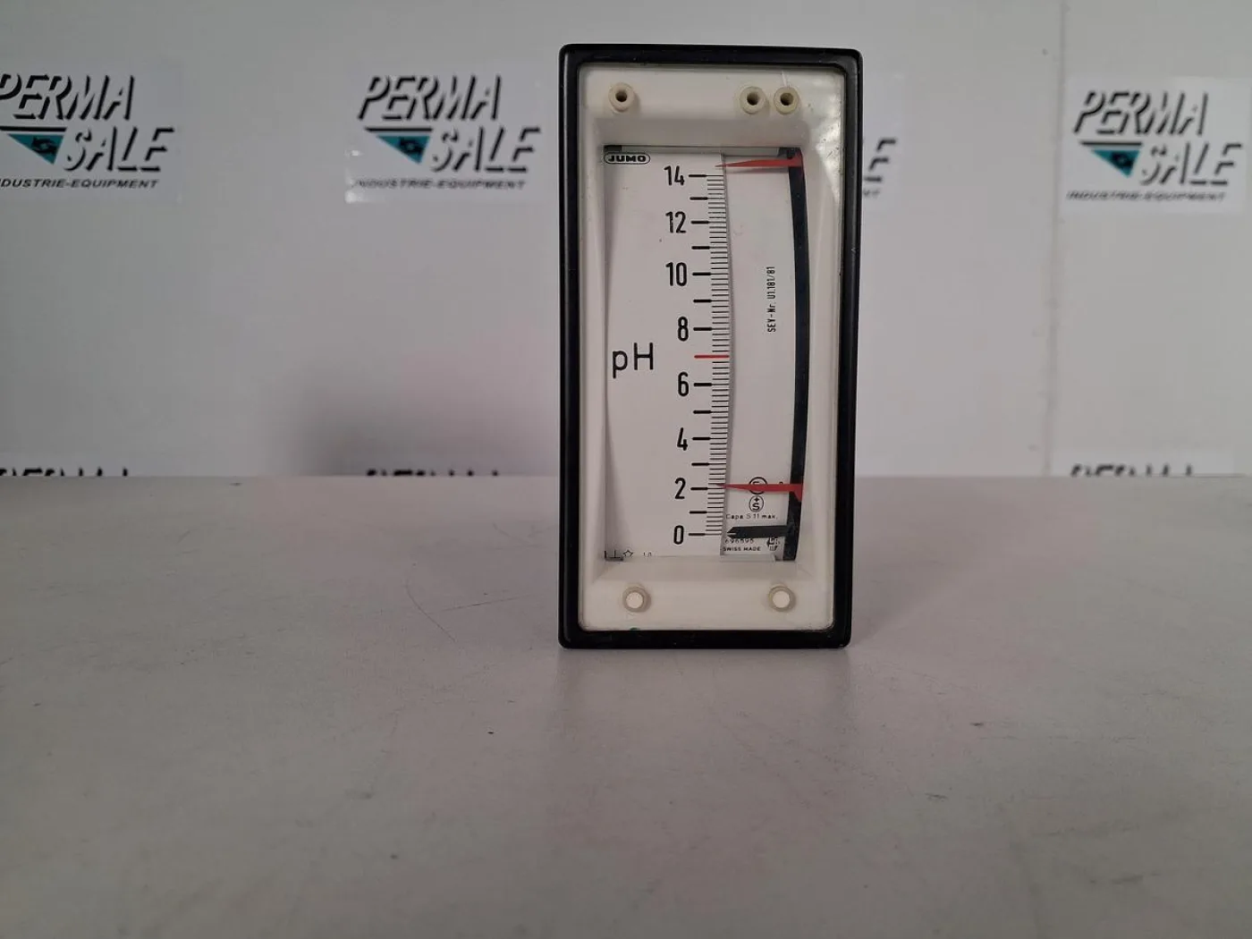 Camille Bauer Drehspulinstrument 4–20 mA pH 0–14 Panel Meter - 2