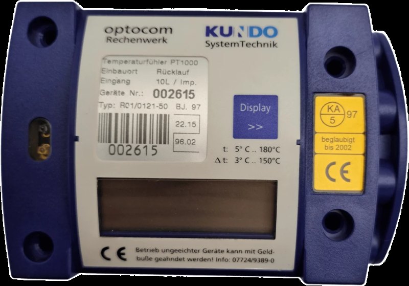Kundo Systemtechnik Optocom Rechenwerk PT1000
