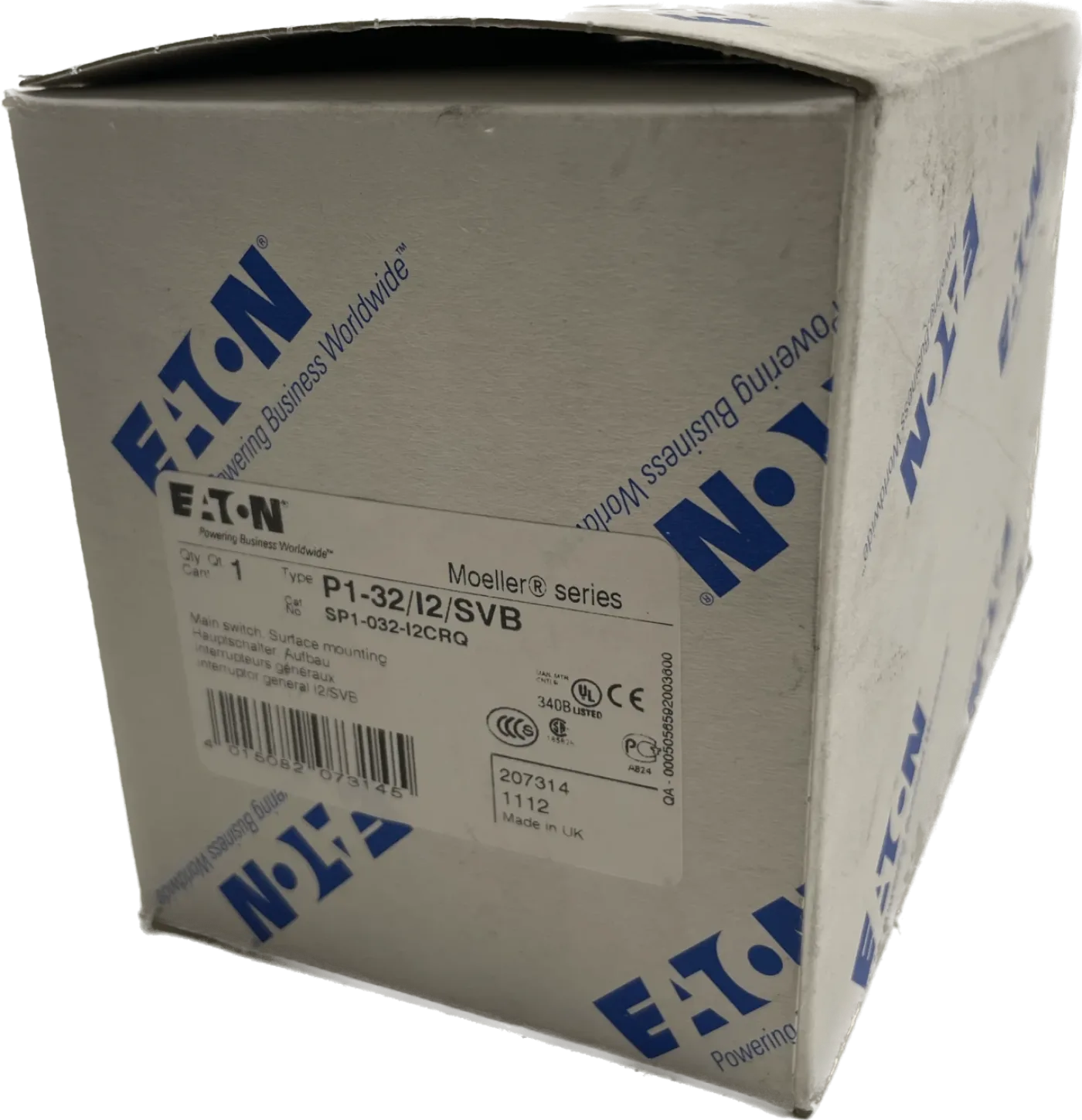 EATON Hauptschalter Aufbau P1-32/I2/SVB - 1