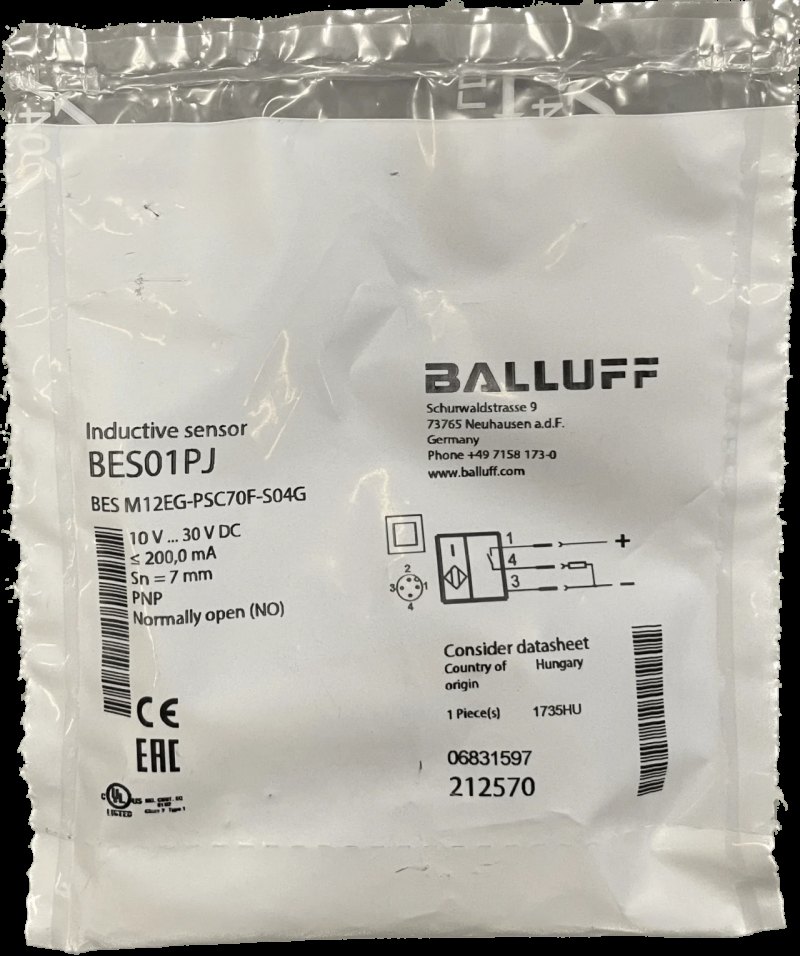 BALLUFF Induktive Standardsensoren mit Vorzugstypen BES M12EG-PSC70F-S04G