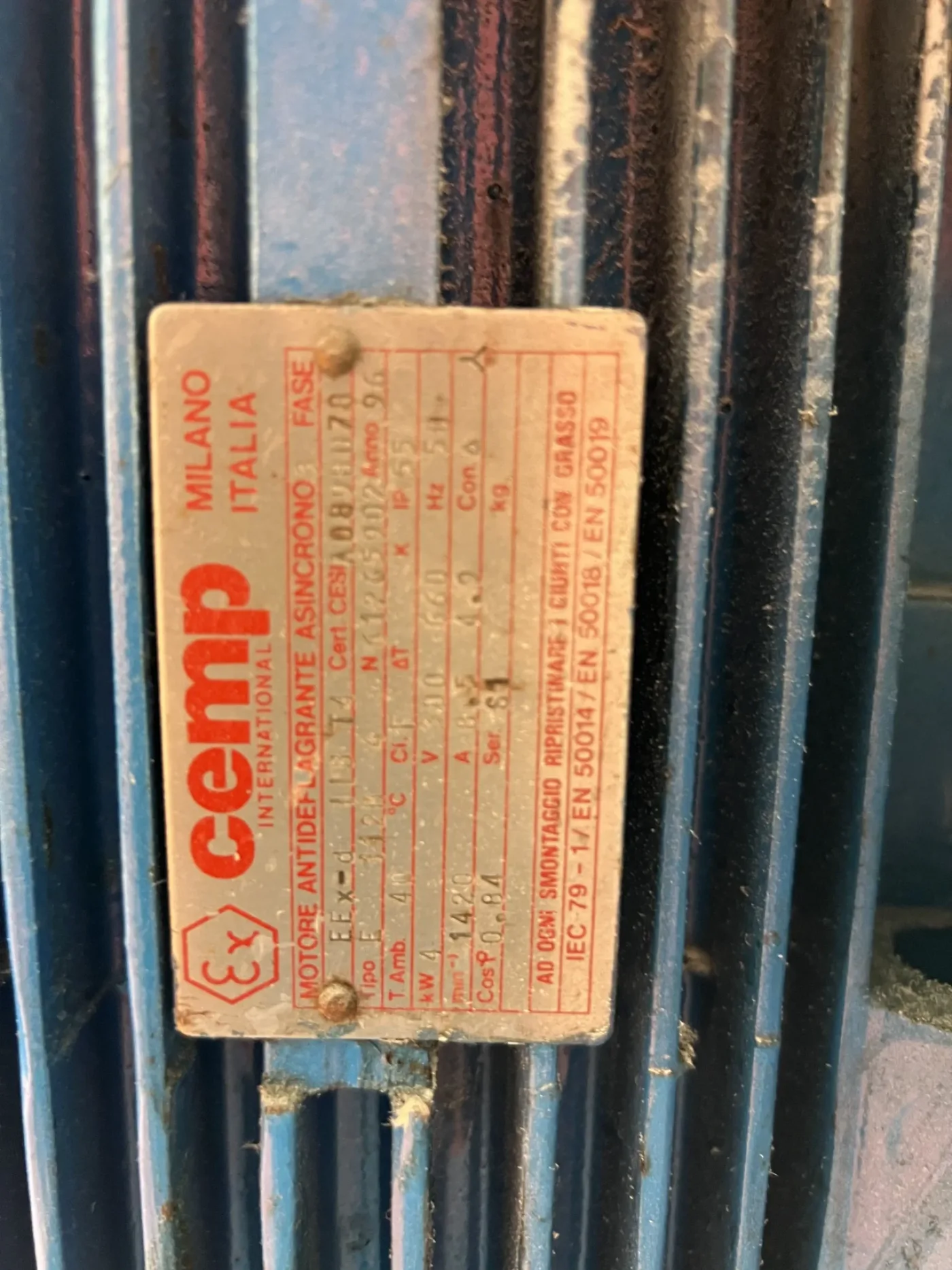 ATEX CENTRIFUGE RIERA NADEU 100F-600 STAINLESS STEEL WITH CONTROL PANELS - 3