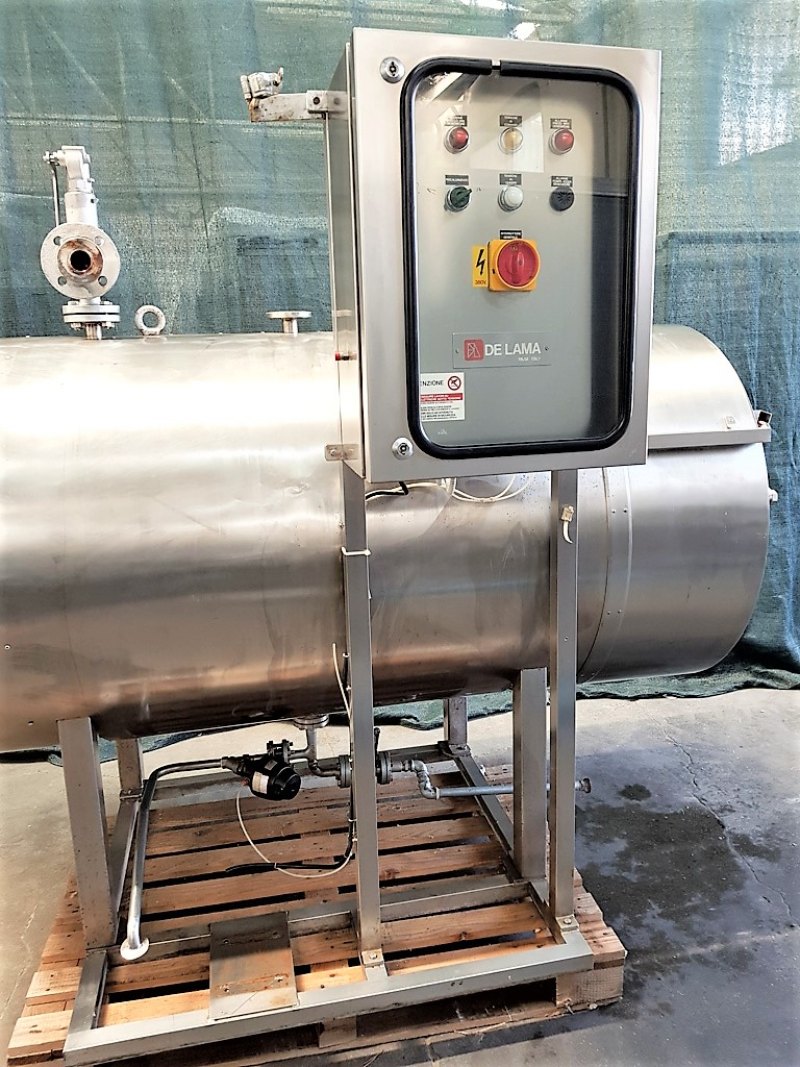 GENERATORE VAPORE PULITO INDUSTRIALE – DE LAMA – MOD. DLSG/O/CSP
