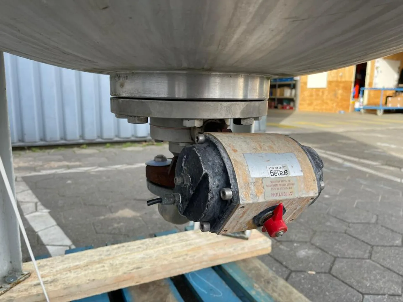 Vertical stainless steel tank / process vessel - 6