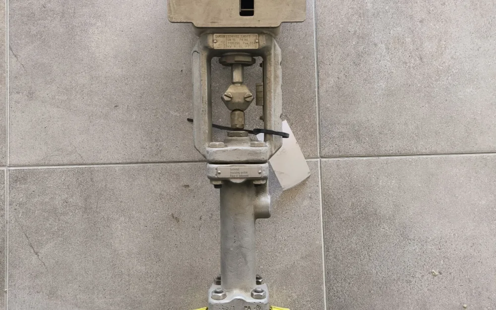 PROPORTIONAL VALVE SAMSON DN15 PN40 WITH PNEUMATIC ACTUATOR 324102