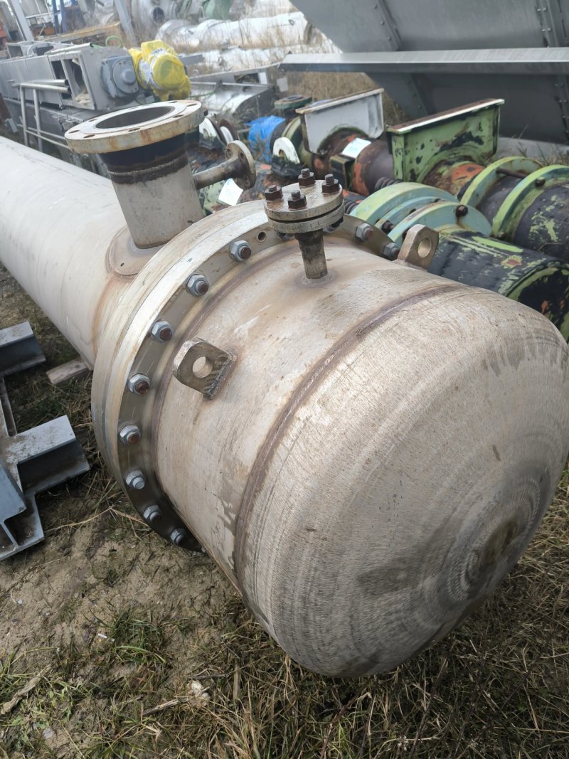 STAINLESS STEEL TUBULAR EXCHANGER 316 89 m2