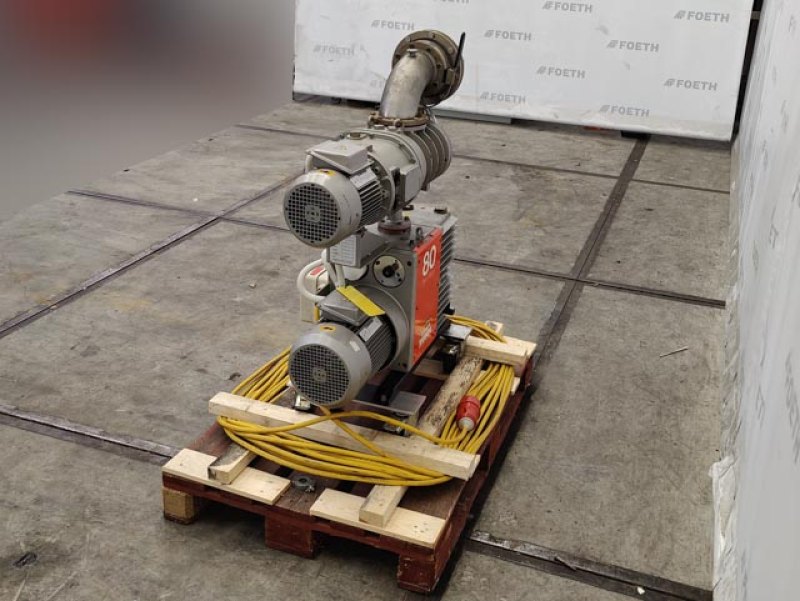 Edwards E2M 80 with mechanical booster EH 500A (oil sealed) - Vacuum pump