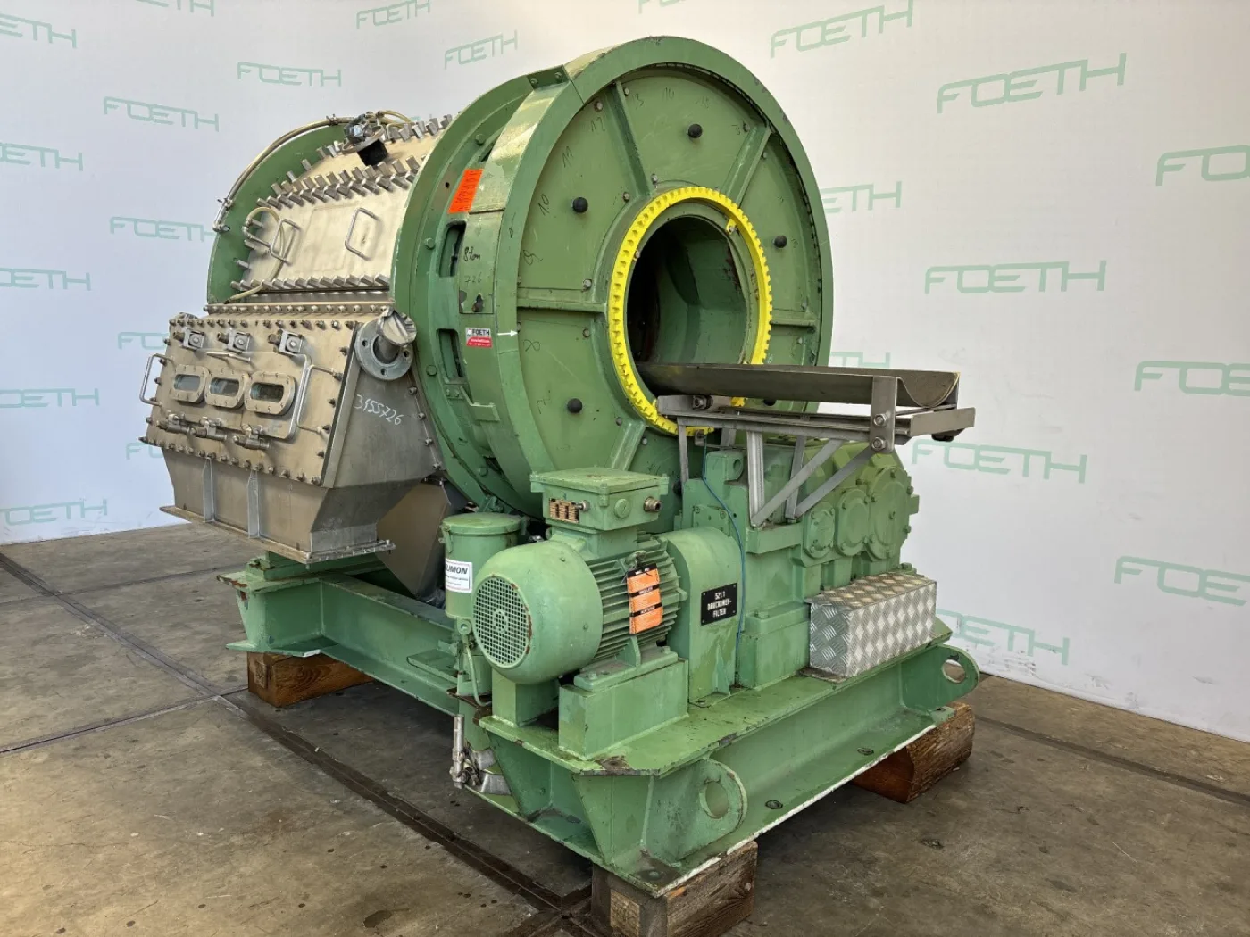 BHS Sonthofen FEST A 9 -UNI (Rotary Pressure Filter) - Rotating vacuum filter - 4