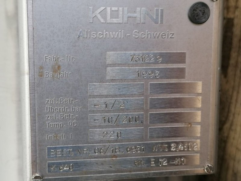Kuehni Stripper Column DN250 - Distillation