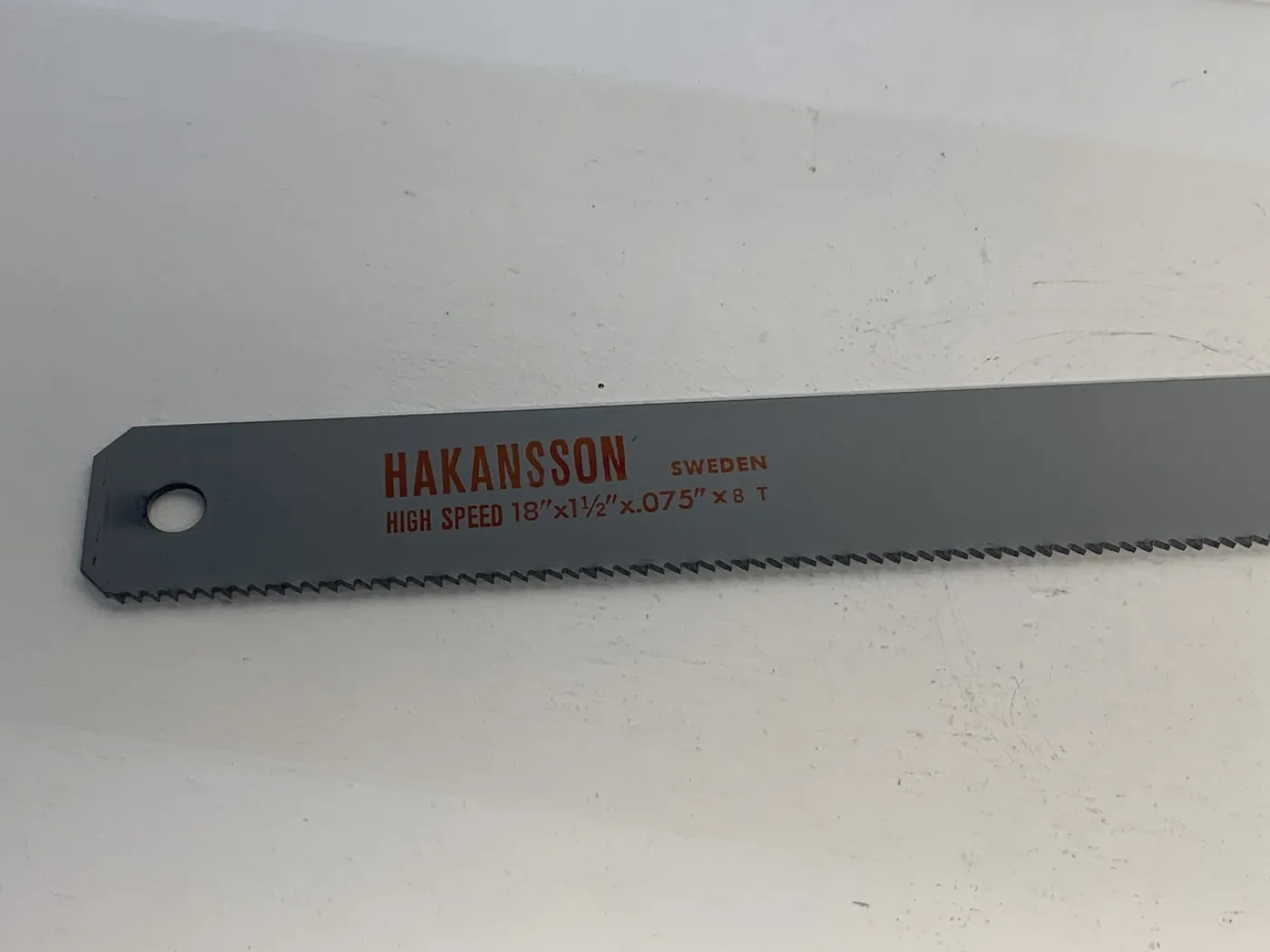 LAME DE SCIE "HAKANSSON" TYPE 450x38x2,0 8 dents - 1