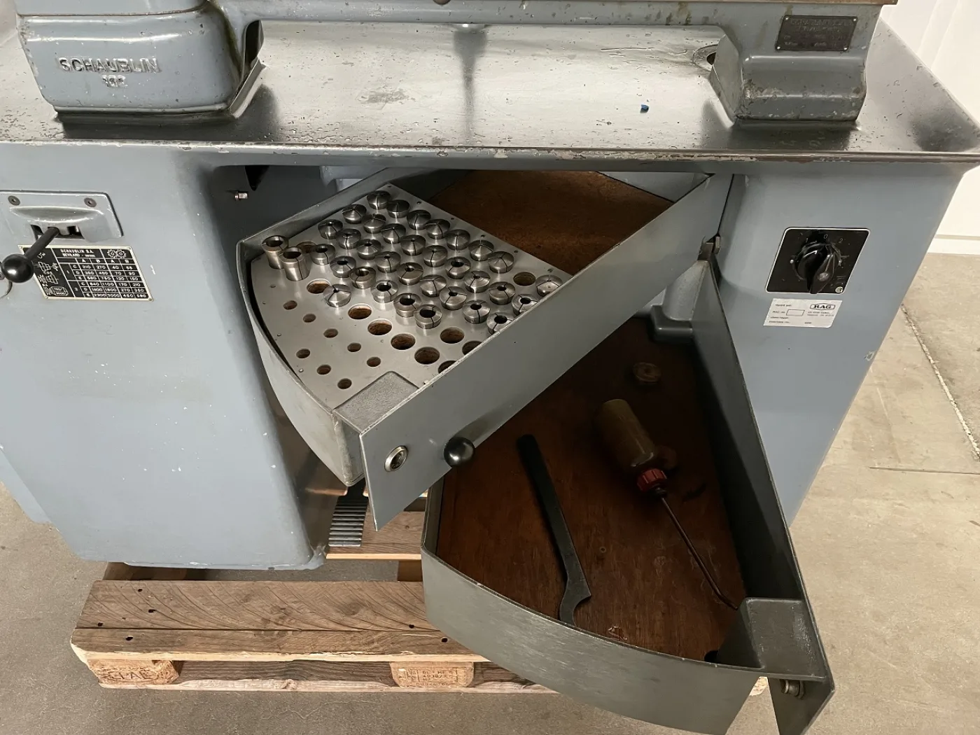 TOUR OUTILLEUR “SCHAUBLIN” TYPE 102-80 TO W-20 - 5