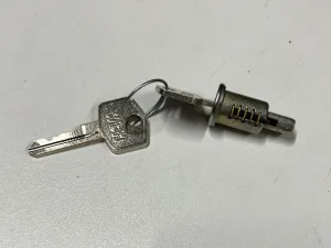 Deurslotcilinder met 2 sleutels