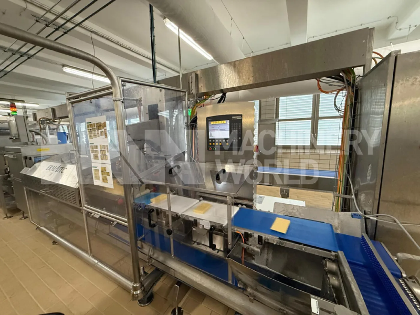 Ultrasonic Cheese Block Cutting & Inspection Line with Checkweigher & X-Ray System (Year 2008) - 1