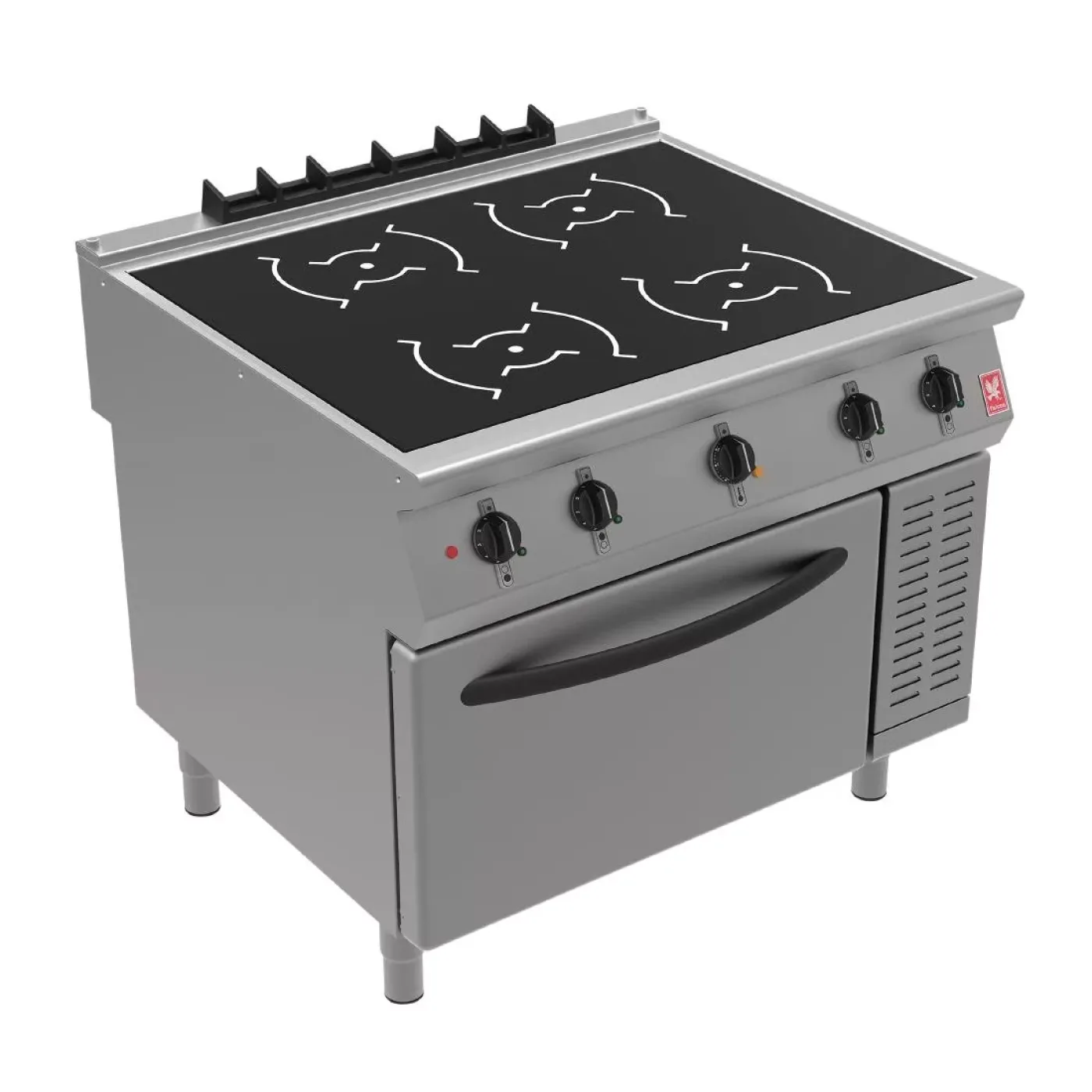 Falcon F900 Induction Range with Fan Assisted Oven on Feet i91104C - islandcatering - 1
