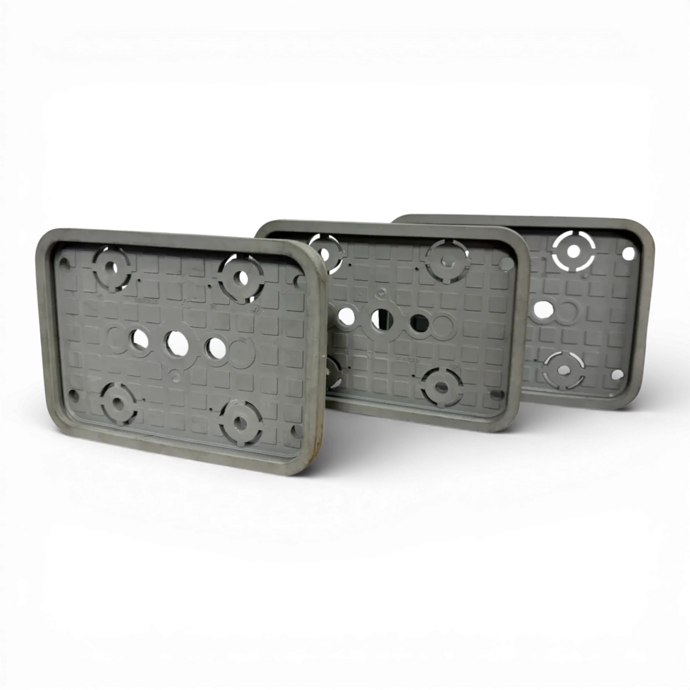 3 Stück -Schmalz HOMAG Reibbelag Saugplatte unten gebraucht 160x115x16,5 TPE Art.-Nr. 10.01.12.00593 Homag Art.-Nr. 4011110191 - 5