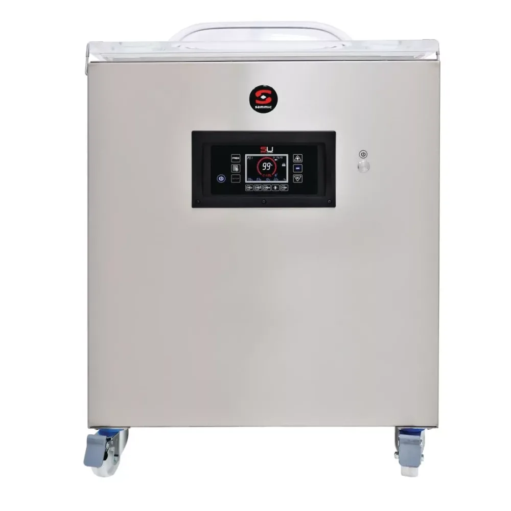 Sammic 40m³/hr Freestanding Sensor Ultra Vac Pack Machine, 656+413mm Sealing Bar SU-604 - islandcatering