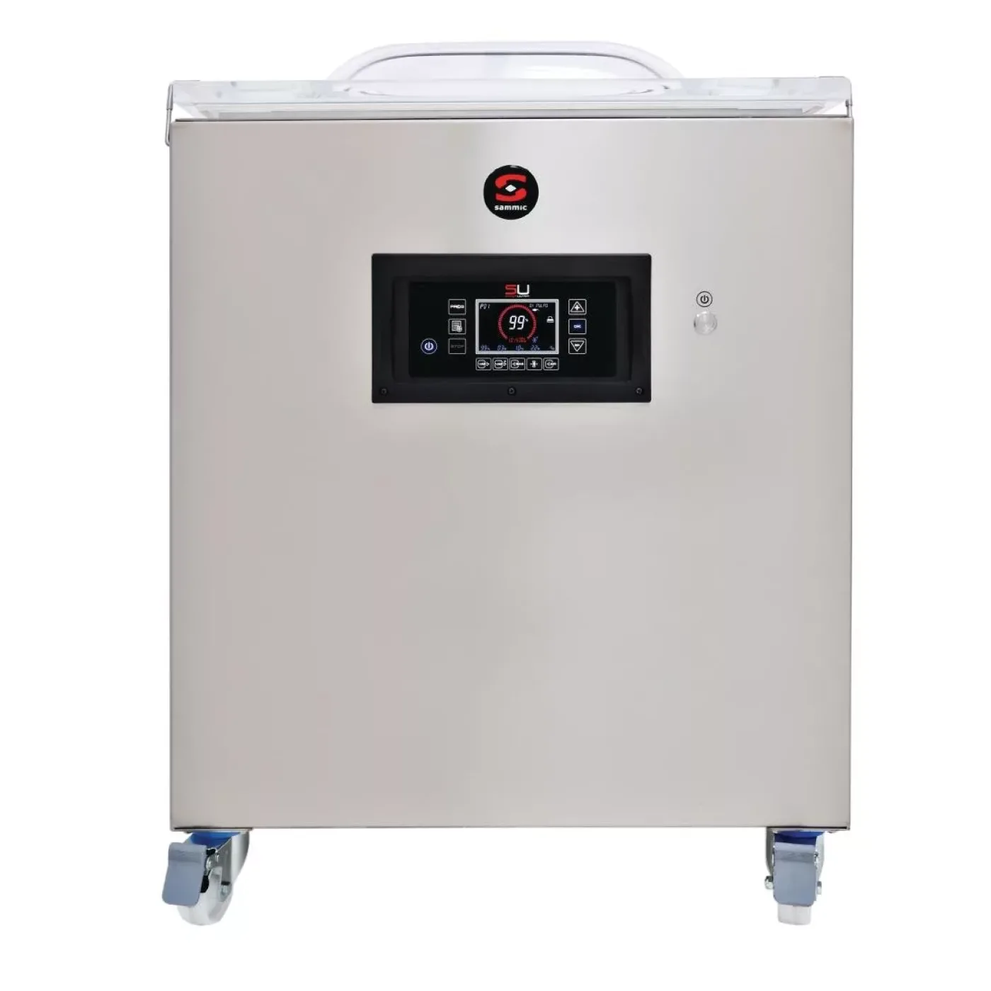 Sammic 40m³/hr Freestanding Sensor Ultra Vac Pack Machine, 656+413mm Sealing Bar SU-604 - islandcatering - 1