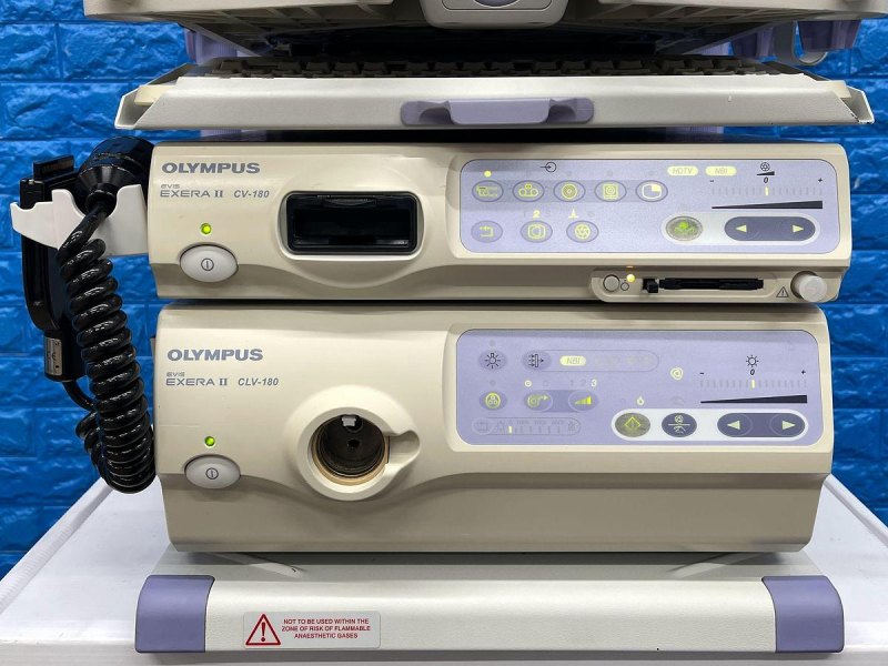 OLYMPUS CV-180/CLV-180 Tower with 2x Endoscopes