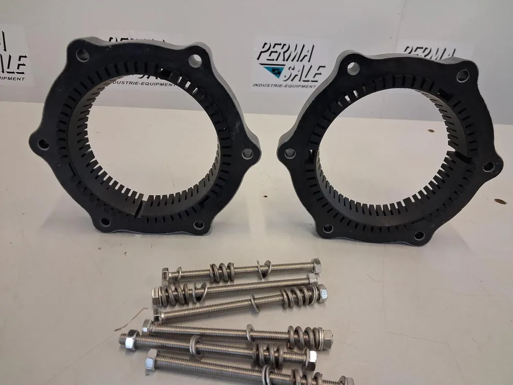 QVF Schellenringsystem Typ PF für Glas-Glas-Verbindungen DN150