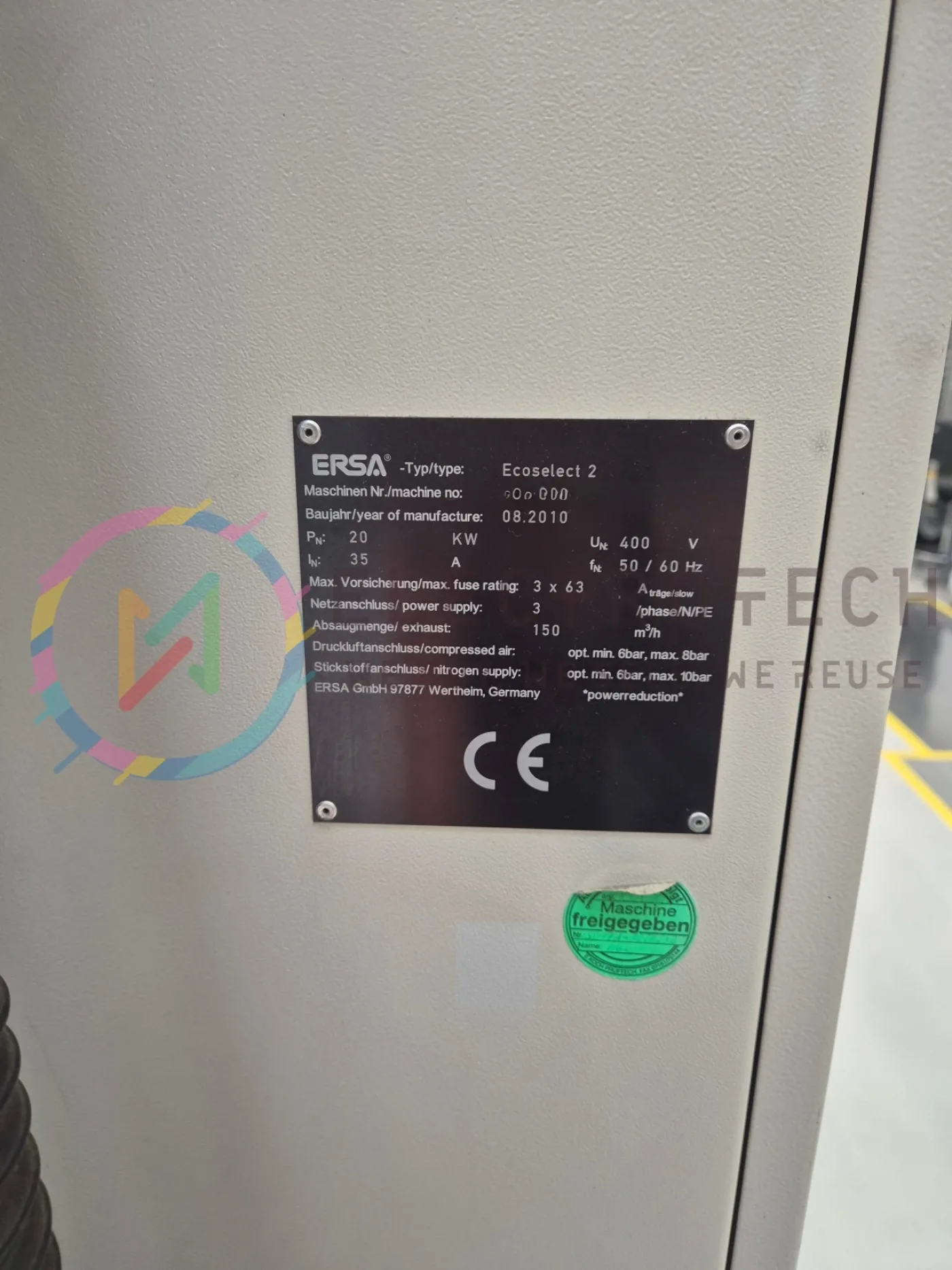 ERSA ECOSELECT 2, vintage 2010, selective soldering unit - 2