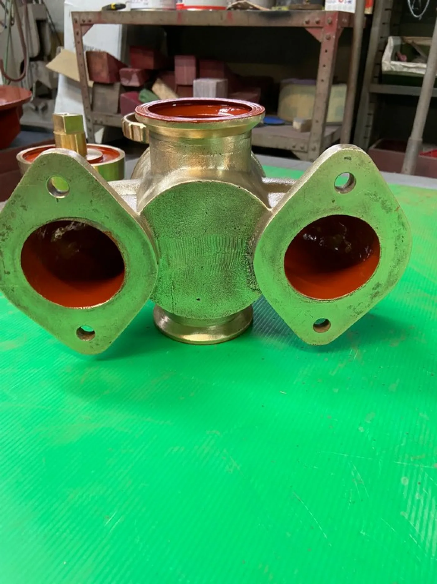 PISTON PUMP AMBROSI MOD. 200HL, SINGLE-CYLINDER, BRONZE BODY PUMP, SECOND-HAND MACHINE - 7