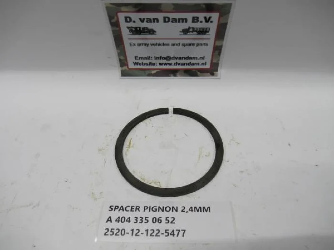 Spacer pignon 2,4MM - 1