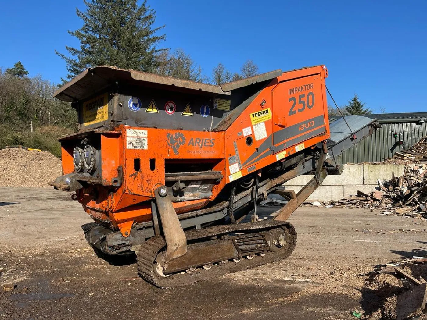 2021 Arjes Impaktor 250 EVO Tracked Shredder - 1