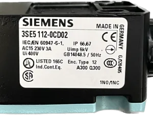 Siemens Positionsschalter 3SE5112-0CD02